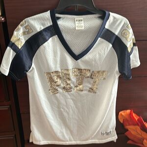Pink Pittsburgh panthers bling jersey